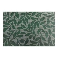 Lugar Americano 45cm Por 30cm Folhas Verde   